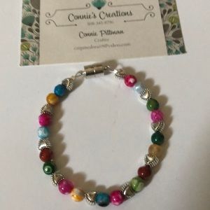Handmade beaded bracelet